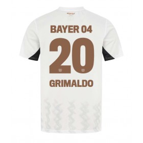 Bayer Leverkusen Alejandro Grimaldo #20 Borte skjorte 2024-25 Kortermet